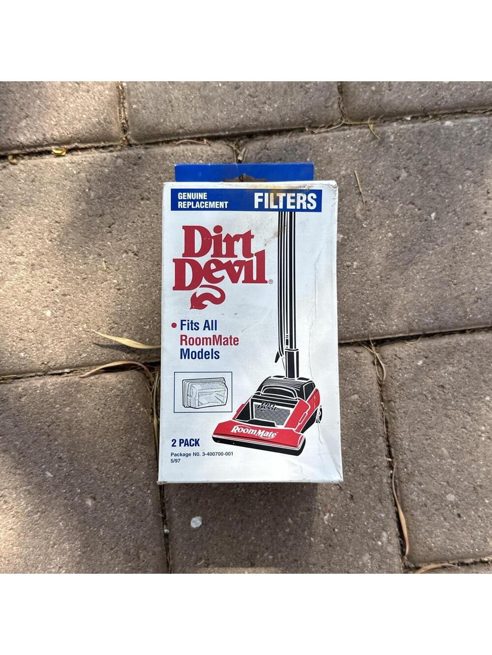 Dirt Devil Roommate Touch Up Filter Part # 3 400700 001 only 1 in pack